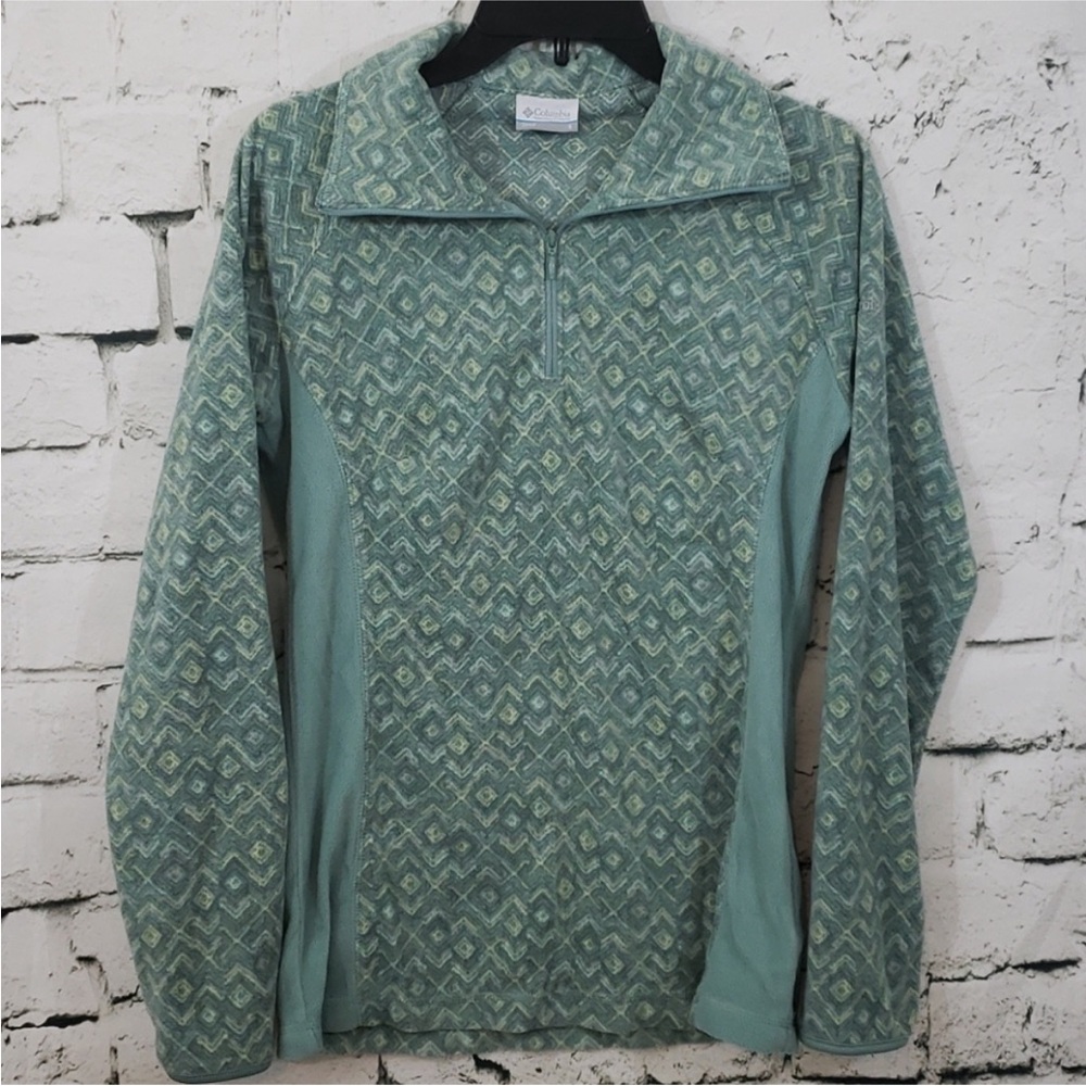 Columbia size S soft pullover quarter zip sweater